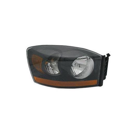 Front Right HeadLamp lens/housing New Style with Black Bezel