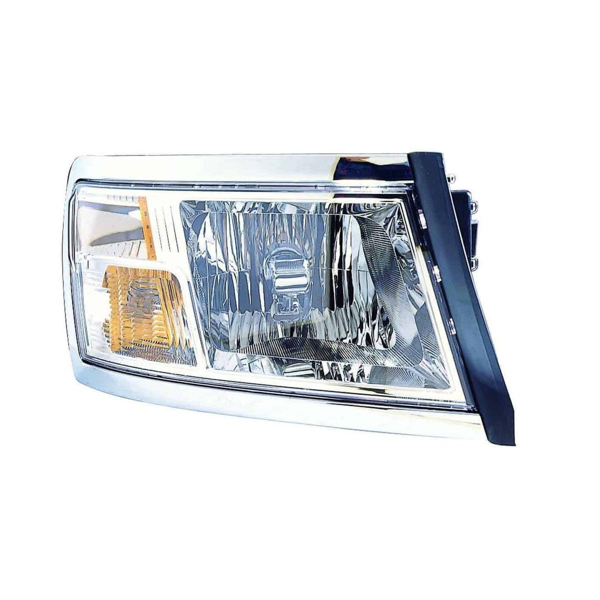 Front Right HeadLamp Lens and Housing without Black bezel