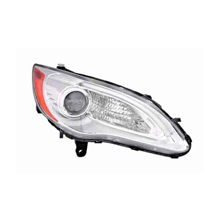 Passenger Side Front Light Headlight Assembly 2011-2014 Chrysler 200