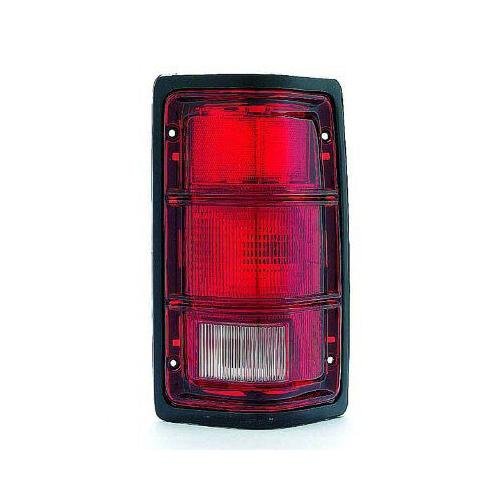 Rear Left Tail Lamp with Black Trim