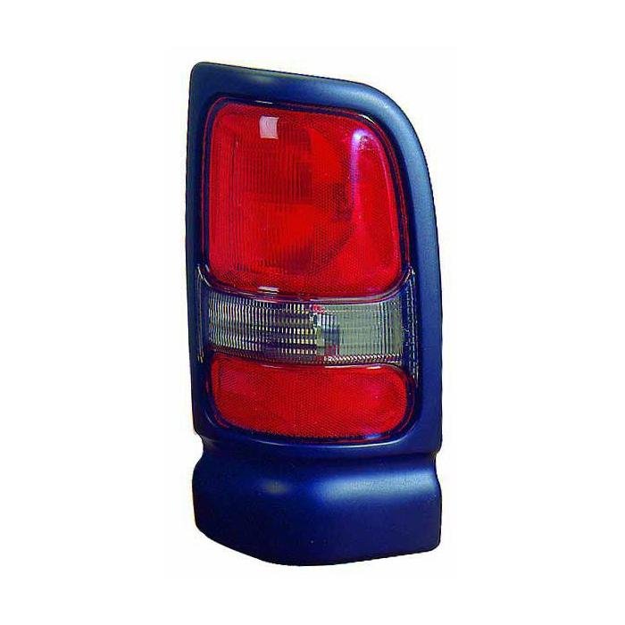 Rear Left Tail Lamp Assembly with Sport Package Black