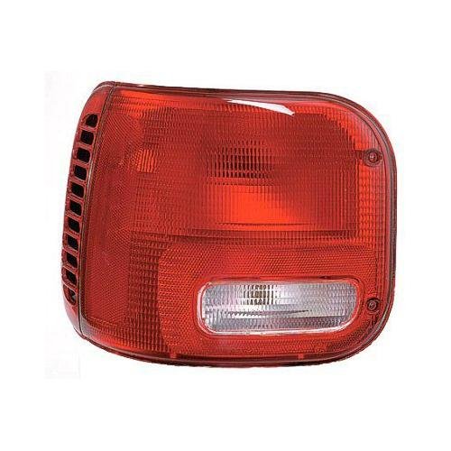 Rear Left Tail Lamp Lens and Housing