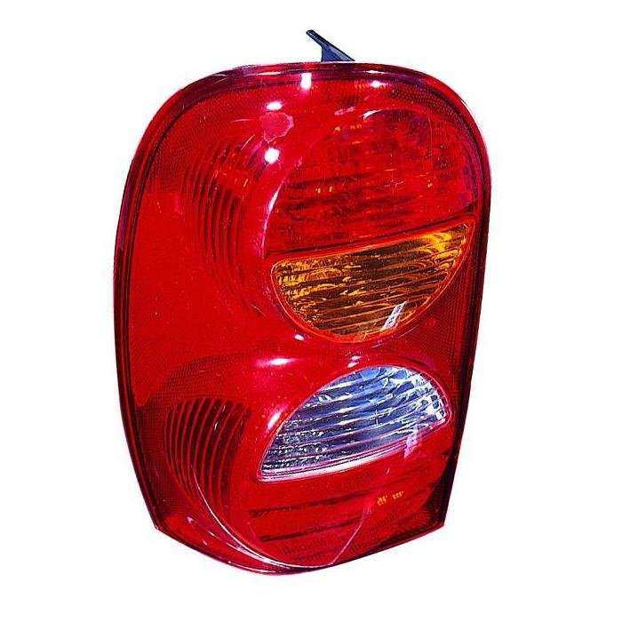 Rear Left Tail Lamp Assembly with Amber Turn Signal