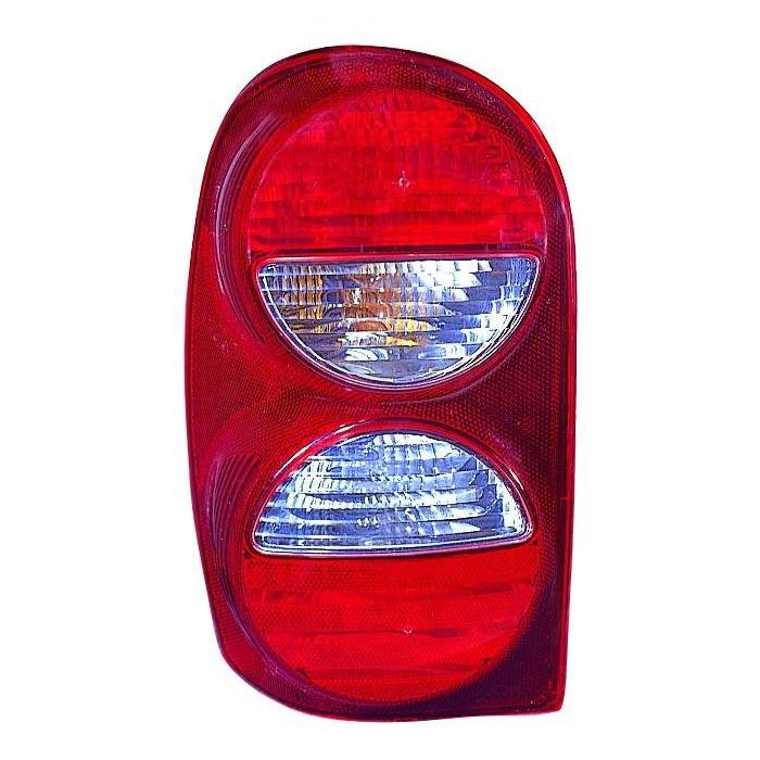 Rear Left Tail Lamp Lens and Housing for Base Model without Tail Light Guard