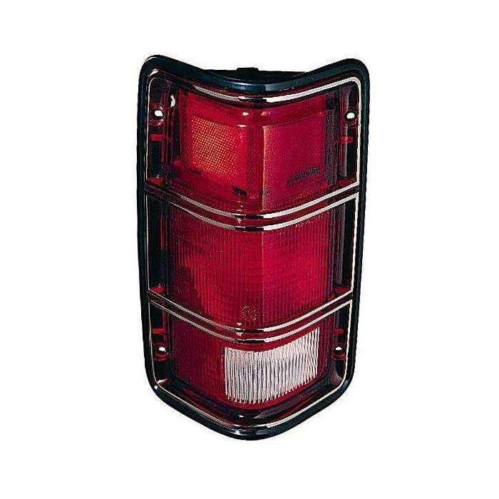 Rear Right Tail Lamp with Black Trim