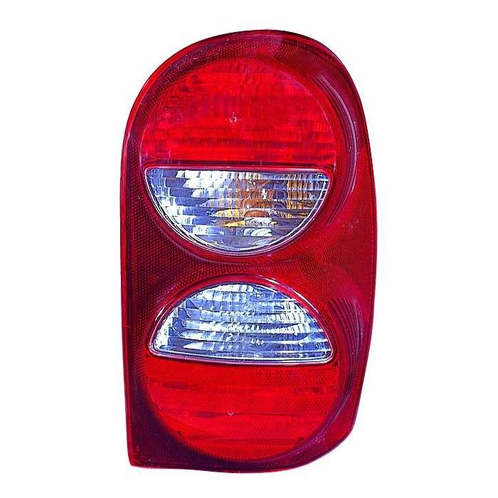 Rear Right Tail Lamp Lens and Housing for Base Model without Tail Light Guard