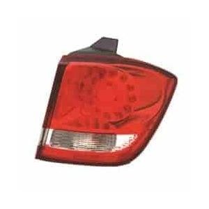 Rear Right Tail Lamp Outer LED Assembly without Black Trim