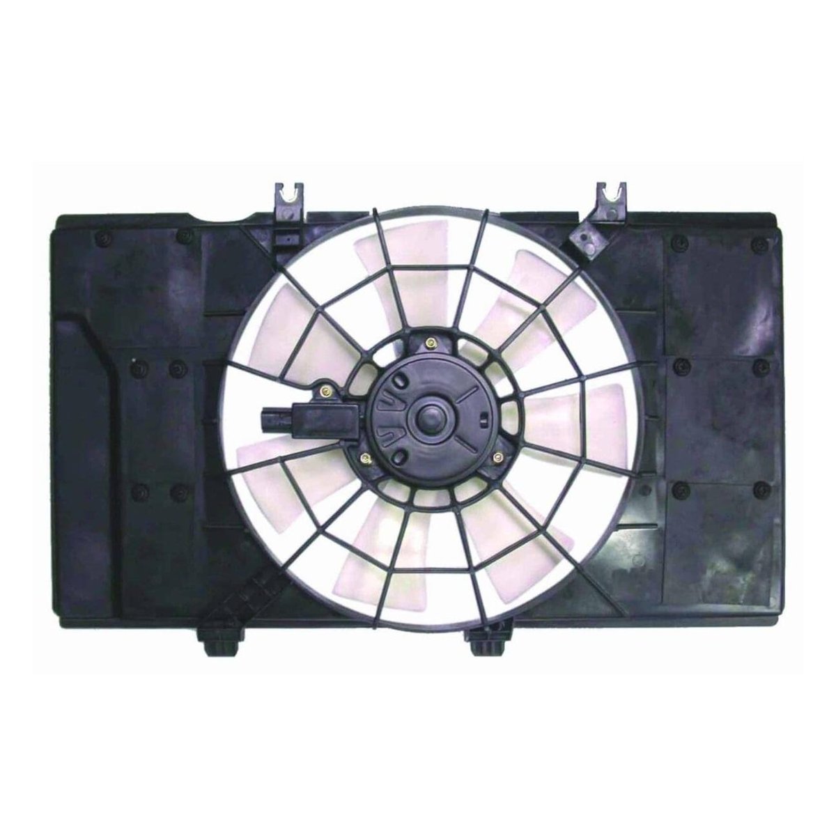 Front Radiator Cooling Fan Electric Fan Assembly w/Manual trans