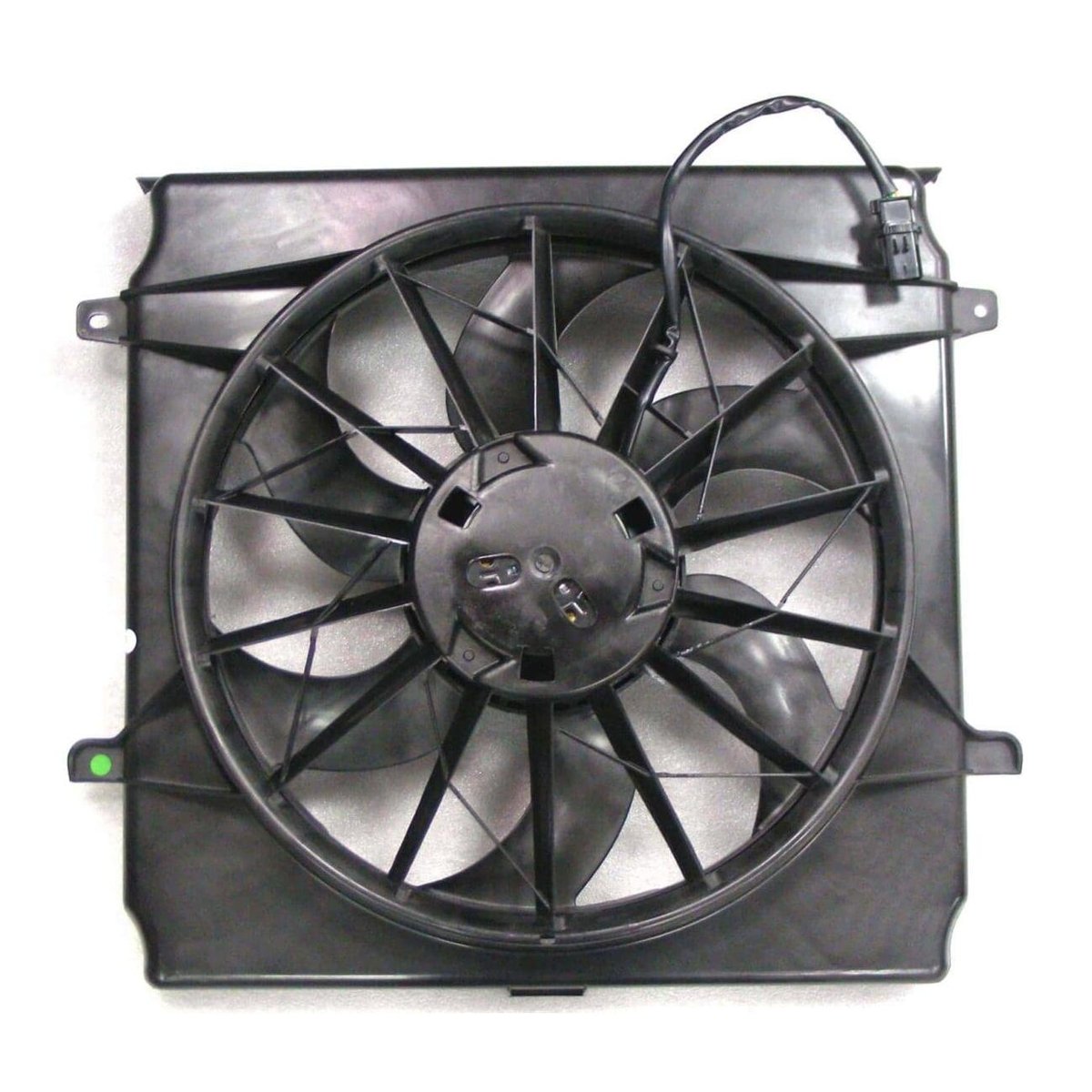 Front Radiator Cooling Fan Single Fan Assembly 3.7L 2004 only 2.4L 2004 AND 2005