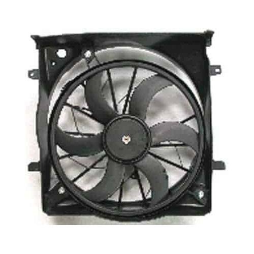 Front Radiator Fan Assembly with 2 Pin Connector 3.7L V6 HD Cooling
