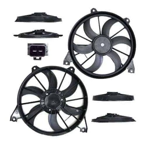 Front Radiator Fan Assembly fits 2.4L L4