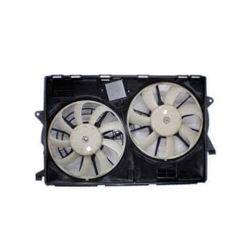 Front Dual Radiator Cooling Fan Assembly for 2.4L L4 Engine