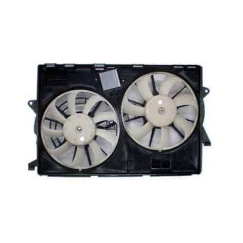 Front Dual Radiator A/C Condenser Fan Assembly for 3.2L V6