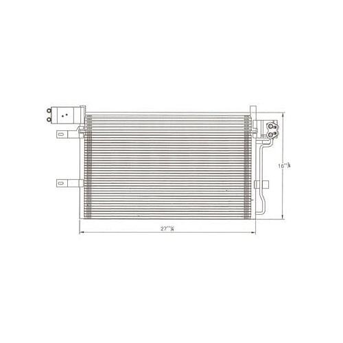 A/C Condenser 2008-2012 Ford Taurus