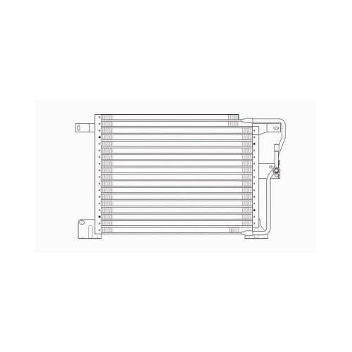 Front A/C Condenser