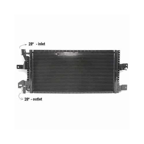 Front A/C Condenser 2.4l w/auto transmission w/o oil cooler 4x4 w/off road package