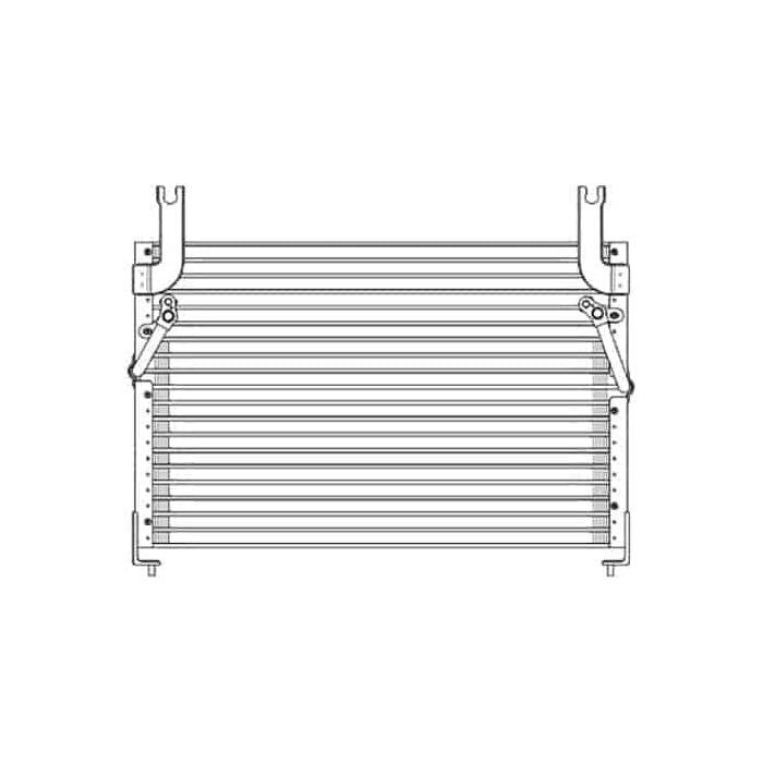 A/C Condenser 2008-2012 Ford Escape