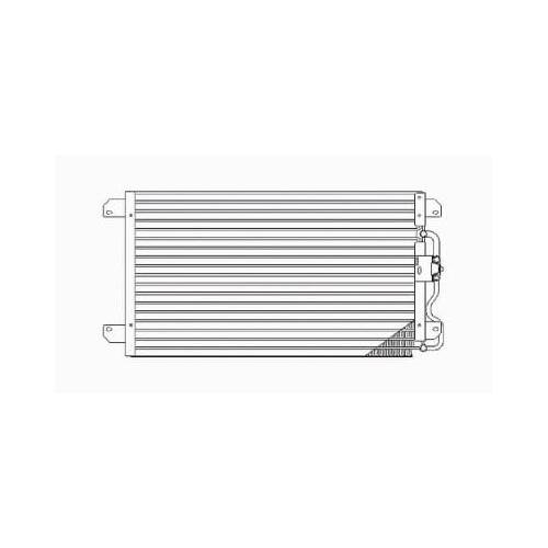 A/C Condenser 1996-2000 Chrysler Sebring