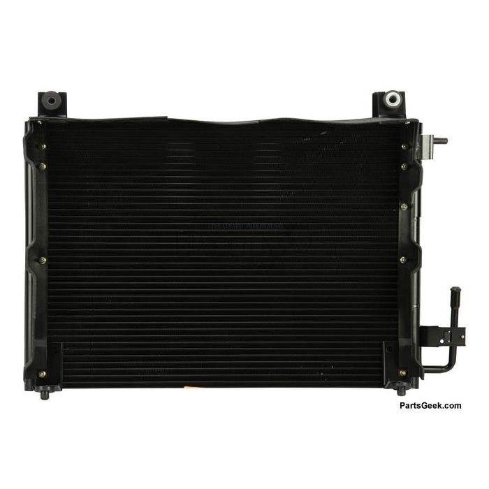 Front A/C Condenser Gas engine with shroud