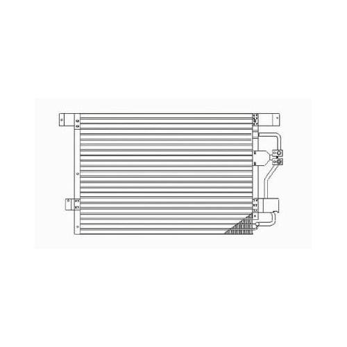 A/C Condenser 1998-2002 Ford Crown Victoria