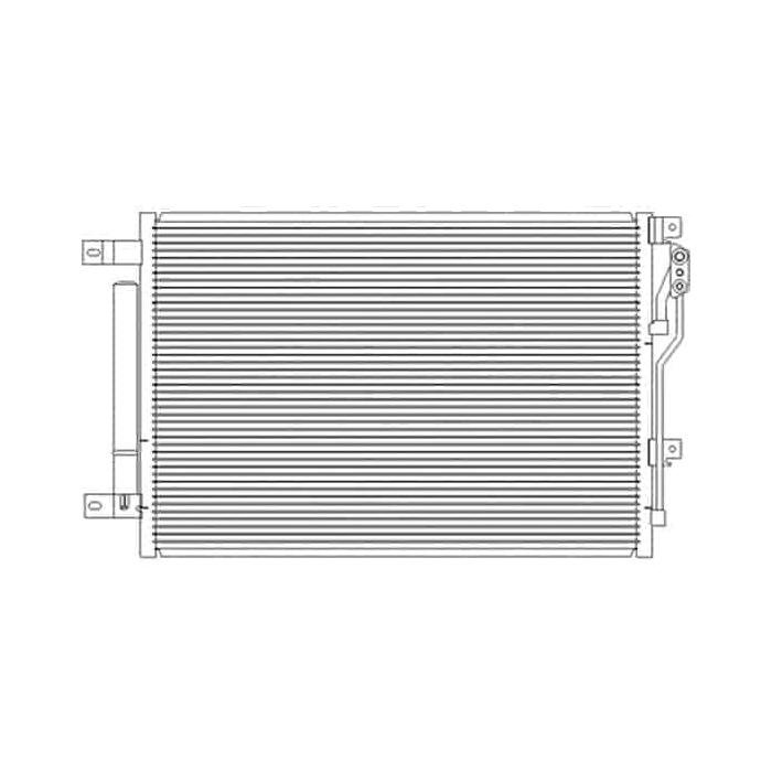 Front A/C Condenser