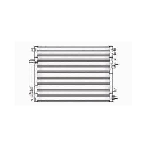 Front A/C Condenser with Transmission Oil Cooler without Power Steering Cooler STD Cooling