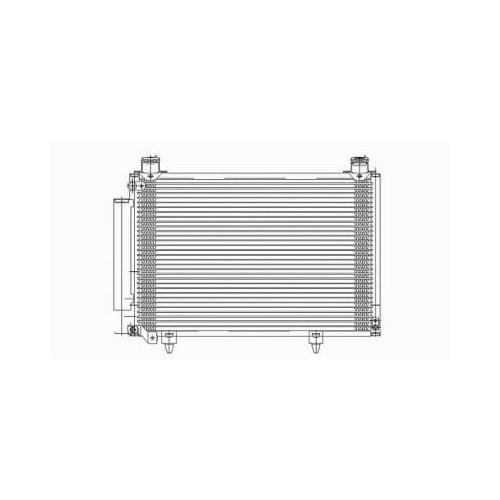 Front A/C Condenser with Drier to Production Date 12/04