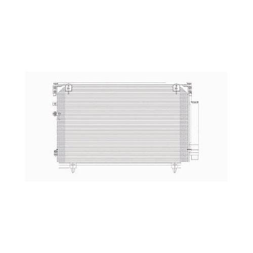 Front A/C Condenser with Drier