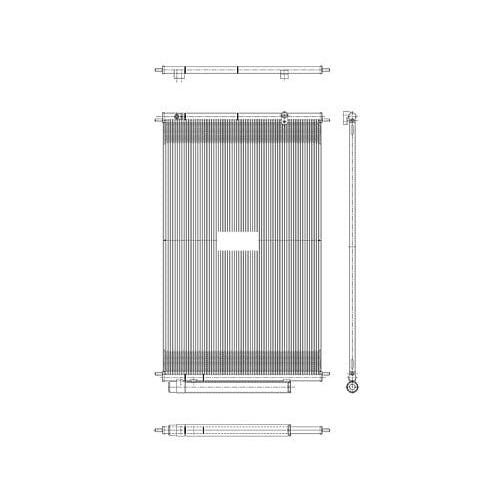 A/C Condenser 2007-2013 Acura MDX