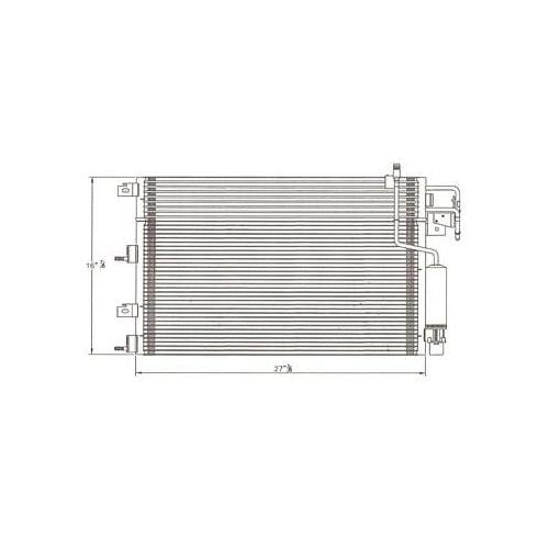 A/C Condenser 2008-2011 Ford Focus