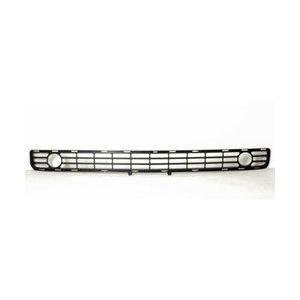 Front Bumper Grille Black PTM Plastic