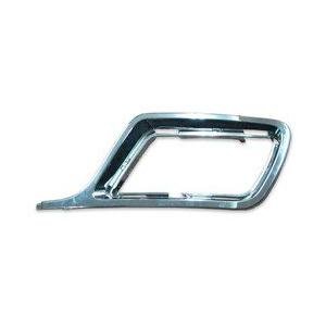 Front Left Bumper Cover Fog Hole Insert Outer Molding Chrome