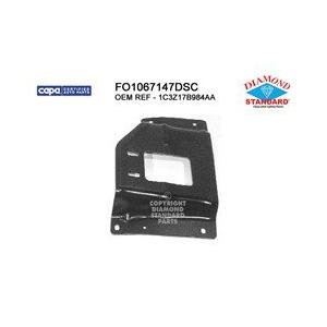 Passenger Side Front Bumper Bracket Mounting Plate 2001-2004 Ford F-Series Super Duty Pickup