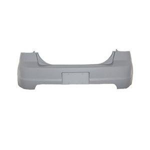 Rear Bumper Cover without Park Assist Primed PTM -CAPA Certified