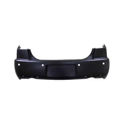 Rear Bumper Cover with Park Assist Primed PTM