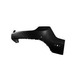 Rear Bumper Cover with Park Assist Holes without Auto Park Primed PTM -CAPA Certified