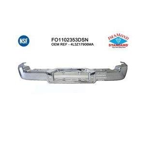 Rear Bumper Face Bar Step 2004-2008 Ford F-Series Light Duty Pickup