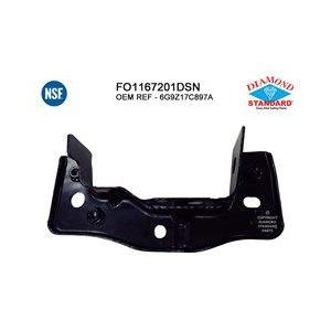 Rear Right Bumper Bracket For Use with 4 Mounting Nuts to Frame (holds reinforcement bracket to frame) Steel