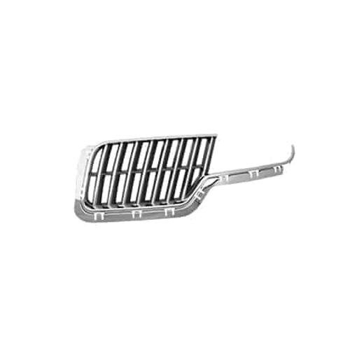 Front Left Grille Chrome and Dark Gray with Sport Appearance Package