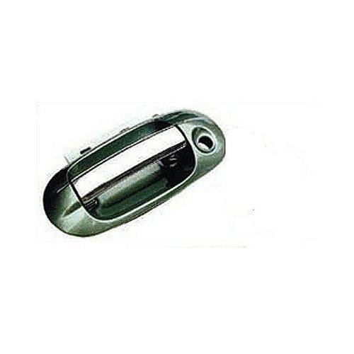 Front Left Door Handle Outer Smooth PTM with Chrome Lever