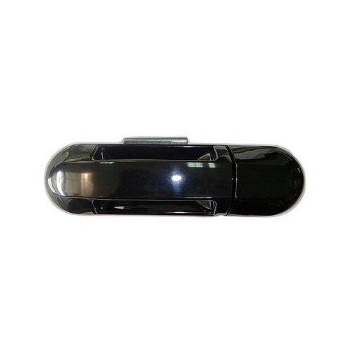 Rear Left Door Handle Outer Smooth Black PTM