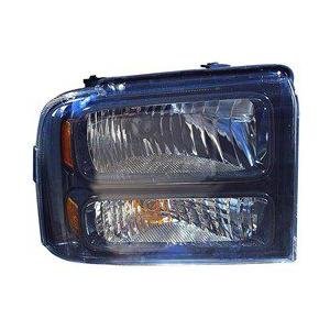 Passenger Side Headlight Lamp 2005-2007 Ford F-Series Super Duty Pickup