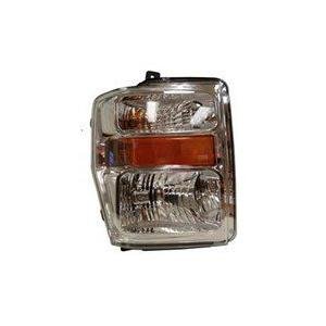 Passenger Side Headlight Lamp 2008-2010 Ford F-Series Super Duty Pickup