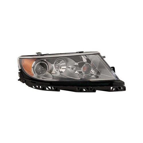 Front Right HeadLamp Composite Halogen with Sport Blacked Out Bezel