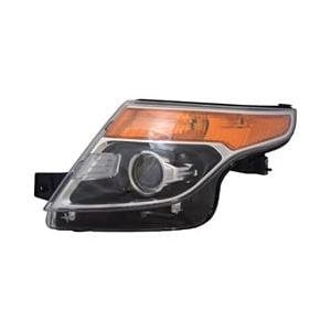 Lens & Housing Headlight Lamp 2011-2015 Ford Explorer
