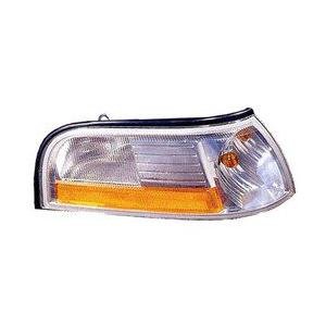 Front Right Park/Signal/Side Marker Lamp Lens and Housing in Corner of Fender Except Marauder