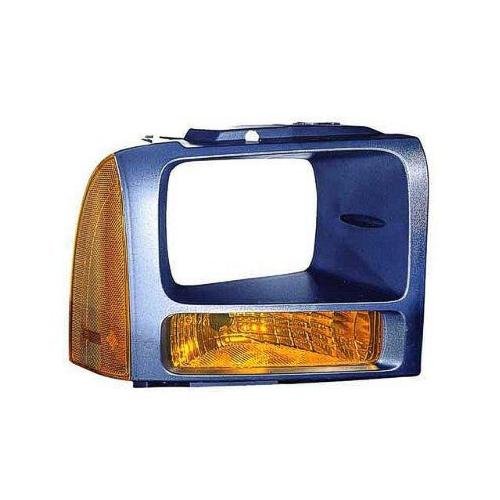 Passenger Side Park Lamp Lens & Housing 2006-2007 Ford F-Series Super Duty Pickup