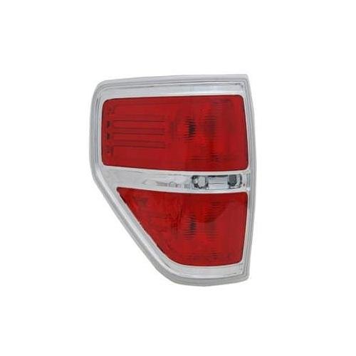 Tail Lamp Lens & Housing 2009-2014 Ford F-Series Light Duty Pickup