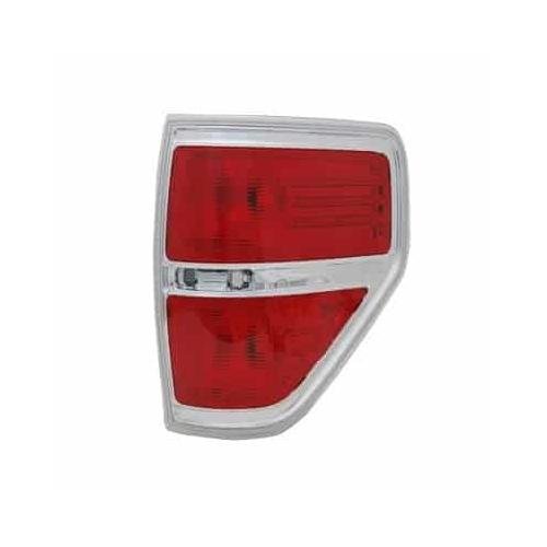 Tail Lamp Lens & Housing 2009-2014 Ford F-Series Light Duty Pickup