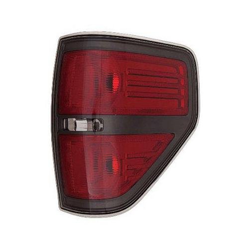 Tail Lamp Lens & Housing 2009-2014 Ford F-Series Light Duty Pickup
